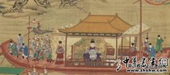 台北故宫古画动漫讲述明代皇帝骑马出京与坐船还宫
